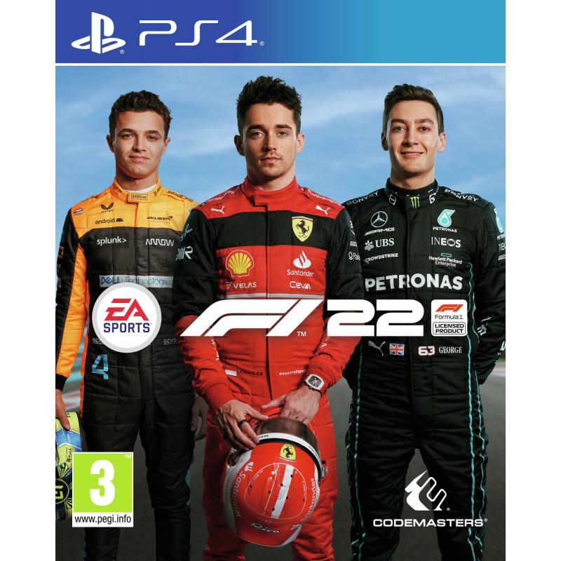 Codemasters F1 2022 Estándar Plurilingüe PlayStation 4