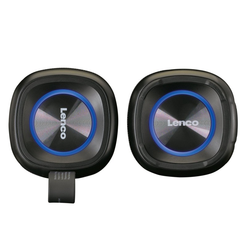 Lenco BTP-400BK portable speaker Stereo portable speaker Black 20 W