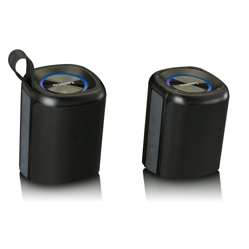 Lenco BTP-400BK enceinte portable Enceinte portable stéréo Noir 20 W