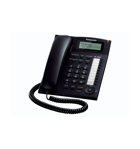 Panasonic KX-TS880EXB teléfono Teléfono analógico Identificador de llamadas Negro