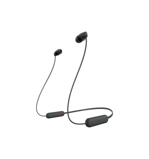 Sony WI-C100 Auriculares Inalámbrico Dentro de oído Llamadas Música Bluetooth Negro