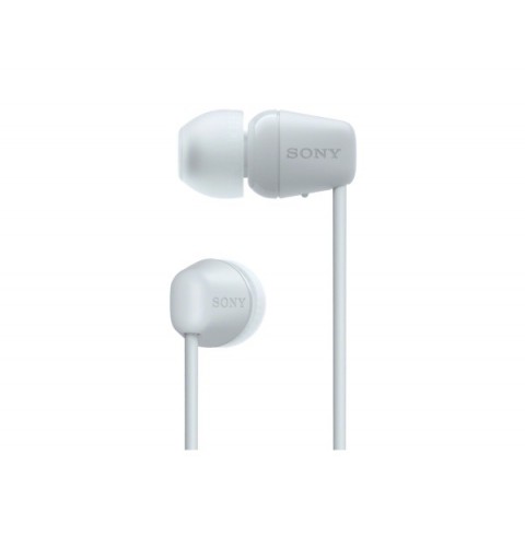 Sony WI-C100 Auricolare Wireless In-ear Musica e Chiamate Bluetooth Bianco