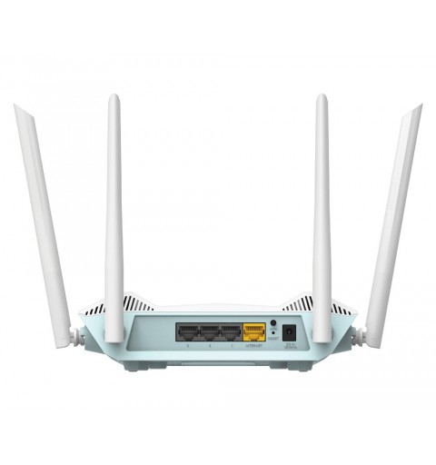 D-Link AX1500 R15 routeur sans fil Gigabit Ethernet Bi-bande (2,4 GHz 5 GHz) Blanc