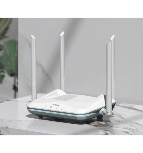 D-Link AX1500 R15 wireless router Gigabit Ethernet Dual-band (2.4 GHz 5 GHz) White