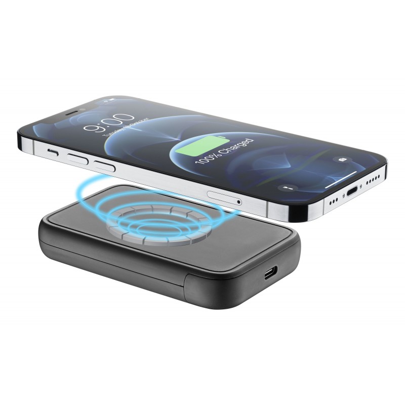 Cellularline MAG 5000 5000 mAh Wireless charging Black