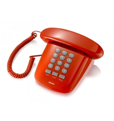 Brondi Sirio Analog telephone Red