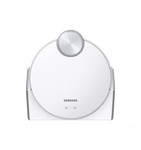 Samsung Jet Bot AI+ robot aspirateur 0,2 L Sans sac Argent, Blanc