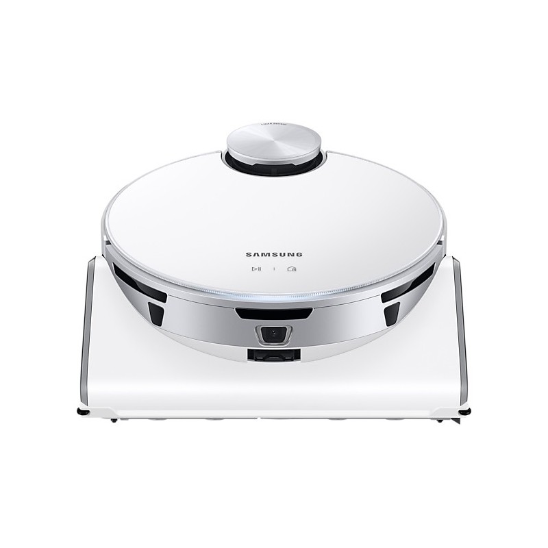 Samsung Jet Bot AI+ aspiradora robotizada 0,2 L Sin bolsa Plata, Blanco