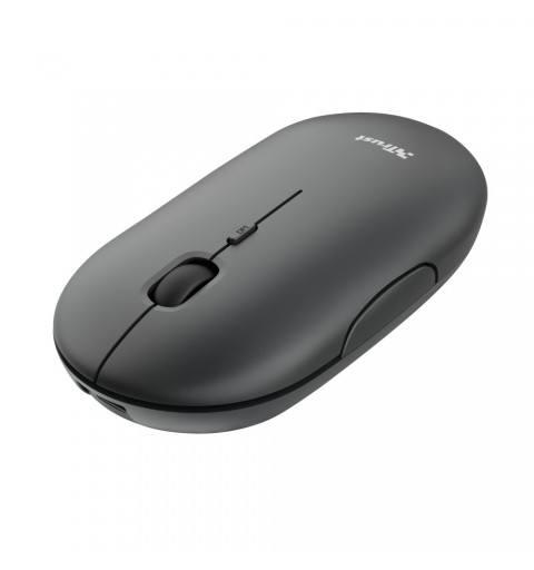 Trust Puck souris Ambidextre RF sans fil + Bluetooth Optique 1600 DPI