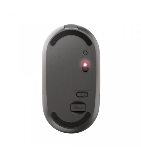 Trust Puck mouse Ambidextrous RF Wireless + Bluetooth Optical 1600 DPI