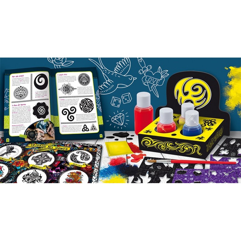 Lisciani 84234 kit de tatouage temporaire