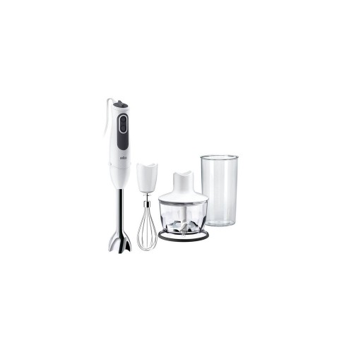 Braun MQ 3135 WH Sauce 0,5 L Mélangeur par immersion 750 W Noir, Blanc