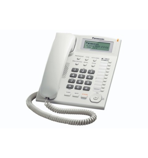 Panasonic KX-TS880 Anrufer-Identifikation Weiß