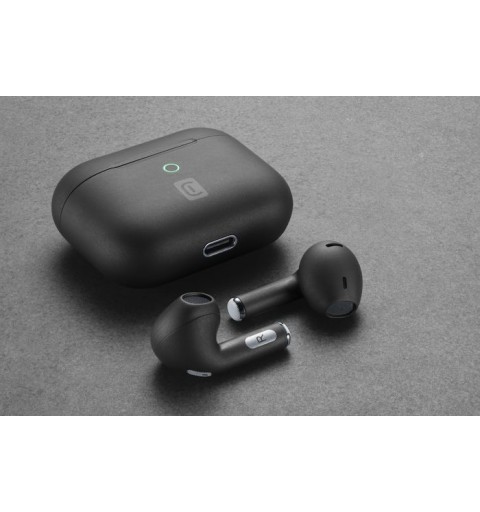 Cellularline Crystal Auriculares Inalámbrico Dentro de oído Llamadas Música Bluetooth Negro