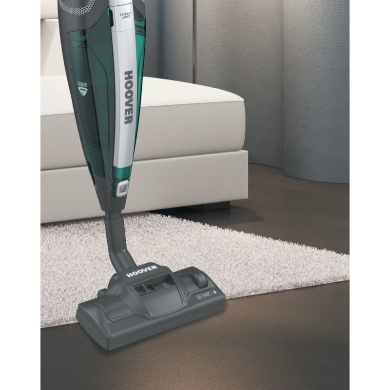 Hoover Diva DVE02BL 011 Bagless 0.8 L 750 W Black, Turquoise