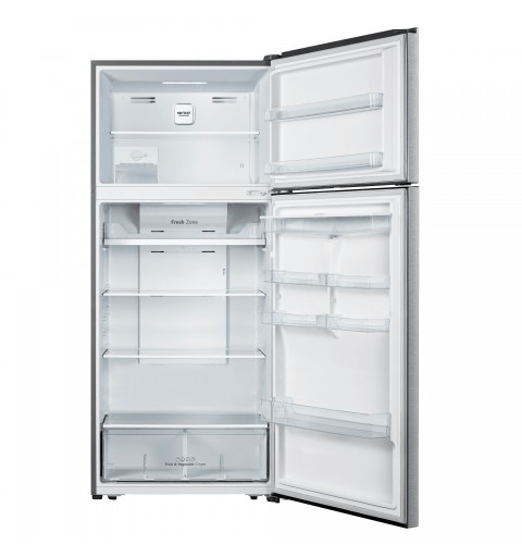 Hisense RT728N4WCE fridge-freezer Freestanding 552 L E Metallic