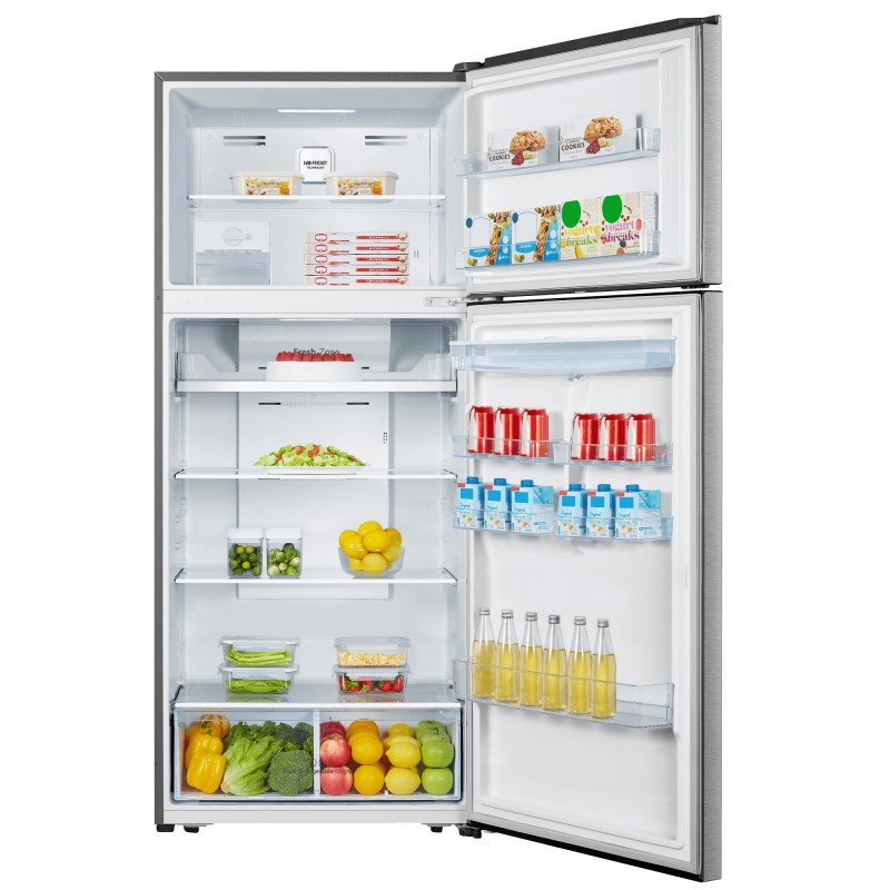 Hisense RT728N4WCE fridge-freezer Freestanding 552 L E Metallic