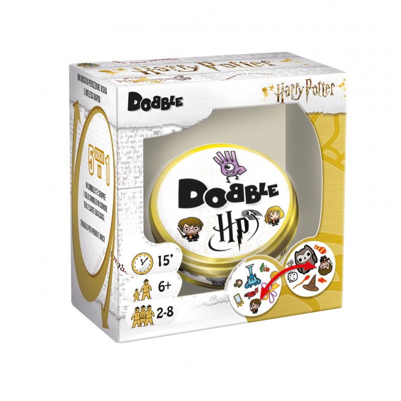 Asmodee Dobble Harry Potter Juego De Cartas Emparejamiento