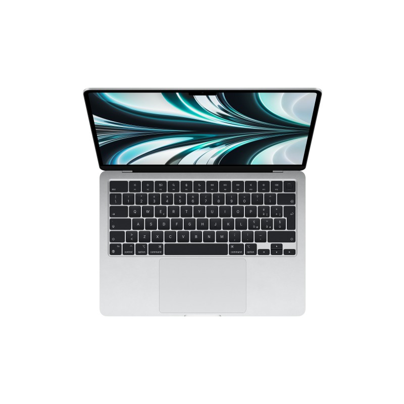 Apple MacBook Air MacBookAir M2 Ordinateur portable 34,5 cm (13.6") Apple M 8 Go 256 Go SSD Wi-Fi 6 (802.11ax) macOS Monterey