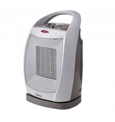 Bimar HP104 calefactor eléctrico Interior Gris 200 W Ventilador eléctrico