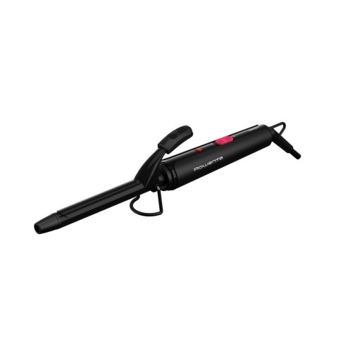 Rowenta Curler 2 CF2119 brosse soufflante et fer à lisser Fer à friser À chaleur Noir 25 W 1,8 m