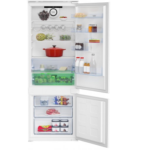 Beko BCSE400E40SN fridge-freezer Built-in 400 L E White