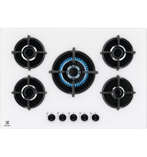 Electrolux EGG75372W hob White Built-in 75 cm Gas 5 zone(s)