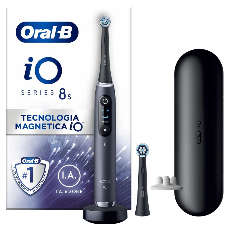 Oral-B iO 8S Adult Vibrating toothbrush Black