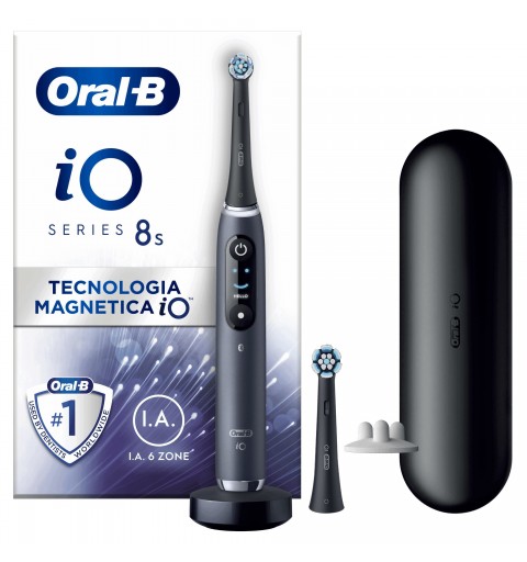 Oral-B iO 8S Adult Vibrating toothbrush Black