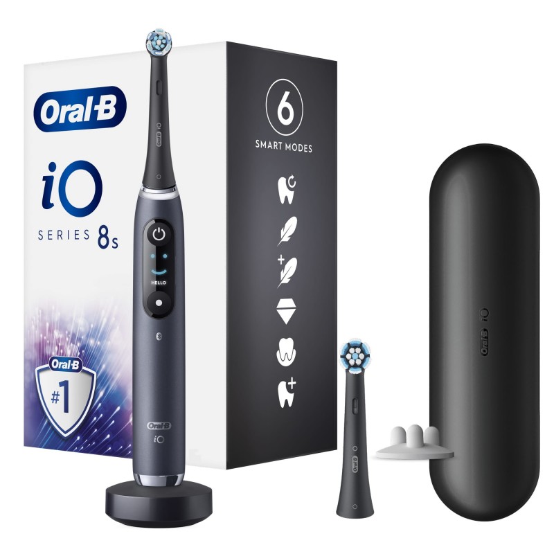 Oral-B iO 8S Adult Vibrating toothbrush Black