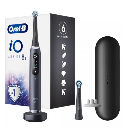 Oral-B iO 8S Adult Vibrating toothbrush Black