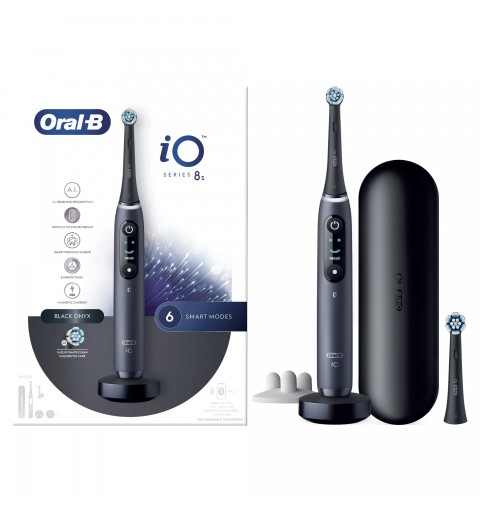 Oral-B iO 8S Adult Vibrating toothbrush Black