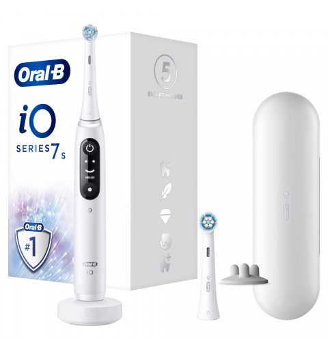 Oral-B iO 7S Adulto Cepillo de dientes oscilante Blanco