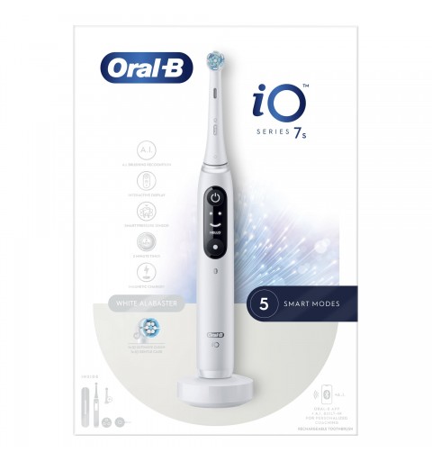 Oral-B iO 7S Adulto Cepillo de dientes oscilante Blanco