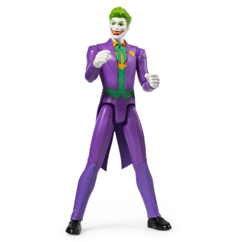 DC Comics BATMAN - FIGURINE JOKER 30 CM - - Figurine Joker Articulée De 30 cm - 6056691 - Jouet Enfant 3 Ans et +