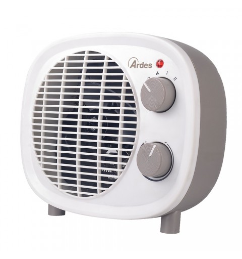 Ardes AR4F08 appareil de chauffage Intérieure Marron, Blanc 2000 W Chauffage de ventilateur électrique