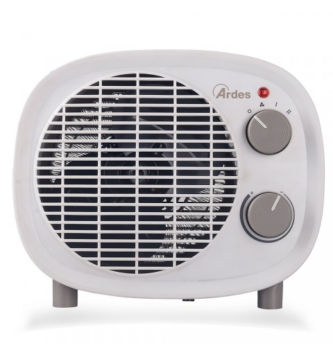 Ardes AR4F08 appareil de chauffage Intérieure Marron, Blanc 2000 W Chauffage de ventilateur électrique