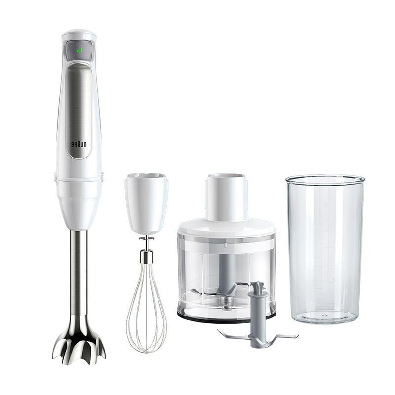 Braun MultiQuick 7 MQ7035IWH 0.6 L Immersion blender 1000 W Stainless steel, White