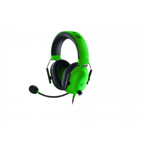 Razer BlackShark V2 X Auriculares Alámbrico Diadema Juego Verde, Negro