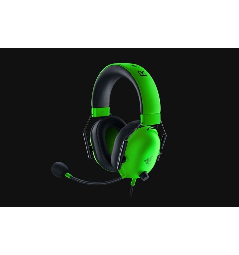 Razer BlackShark V2 X Casque Avec fil Arceau Jouer Vert, Noir