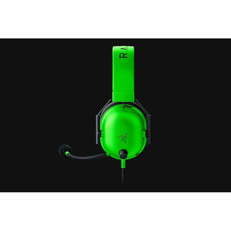 Razer BlackShark V2 X Auriculares Alámbrico Diadema Juego Verde, Negro