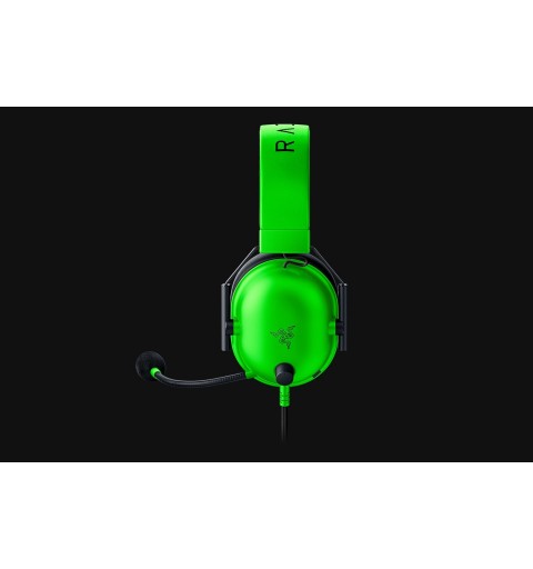 Razer BlackShark V2 X Auriculares Alámbrico Diadema Juego Verde, Negro