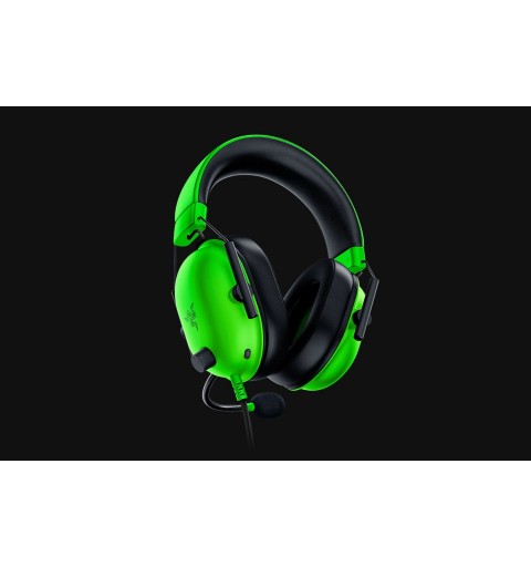 Razer BlackShark V2 X Auriculares Alámbrico Diadema Juego Verde, Negro