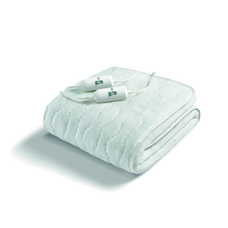 Imetec 16804 couverture et coussin chauffant Couverture chauffante 55 W Blanc Tissu