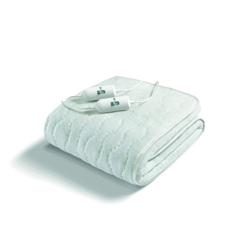 Imetec 16804 couverture et coussin chauffant Couverture chauffante 55 W Blanc Tissu