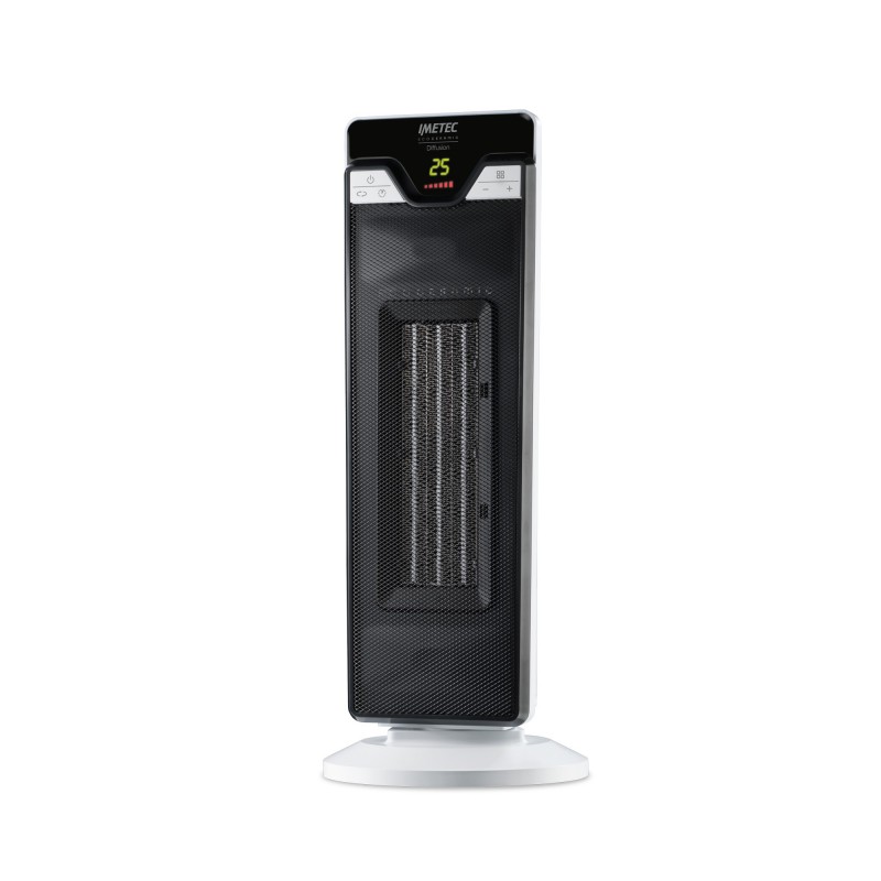 Imetec Diffusion Interior Negro, Blanco 2200 W Ventilador eléctrico