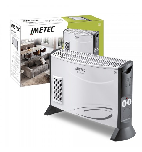 Imetec Eco Rapid Indoor Grey, White 2000 W Convector electric space heater