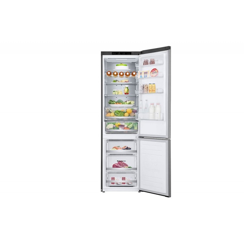 LG GBB72PZVCN1 fridge-freezer Freestanding 384 L C Stainless steel