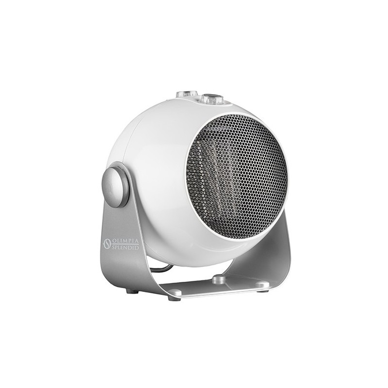 Olimpia Splendid Caldodesign Interior Plata, Blanco 1800 W Ventilador eléctrico