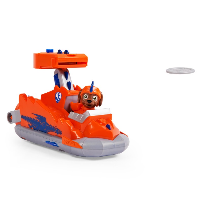 PAW Patrol PAT' PATROUILLE RESCUE KNIGHTS - VÉHICULE + FIGURINE CHEVALIER ZUMA - Rejoins Pat' Patrouille Mission Chevalier avec